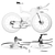 Advanced Cycling Bike Model Pack 3D model small image 6