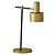 Elegant Brass Table Lamp 3D model small image 1