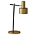 Elegant Brass Table Lamp 3D model small image 6