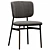 Modern Dining Chair Noor 3D model small image 1