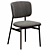 Modern Dining Chair Noor 3D model small image 5