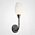 Viola Milk Wall Sconce 3D model small image 2