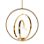 Elegant Nanni Pendant Light 3D model small image 1