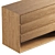 Modern Oak Chest of Drawers 3D model small image 2