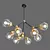 Modern Pendant Chandelier Light Fixture 3D model small image 2