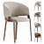 Contemporary VELIS Potocco Chair 3D model small image 2