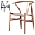 Carl Hansen CH24 Wishbone Chair 3D model small image 1