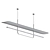 Sleek Linear LED Pendant Light 3D model small image 2