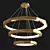 Elegant Kara Chandelier, 85cm Diameter 3D model small image 2