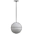 Vintage Pendant Light Globe Model 3D model small image 2