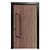 Versatile Entry Door Collection - 6 Designs 3D model small image 5