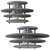 Gatsby Ceiling Lights Collection 3D model small image 2