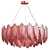 Elegant LORELEY Chandelier D80cm 3D model small image 3