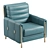 Modern Hunter Armchair Design 3D model small image 2