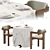 Luxury Tablecloth Bundle Set - Gallotti & Radice + Sylvestrina 3D model small image 3