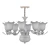 Luxurious European Ceramic Chandelier 3D model small image 2