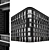 Modernist Building Model Kit 3D model small image 1