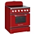 Retro Induction Range: Modern Cooking 3D model small image 1