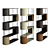 Modular Gae Bookcase by Carpanelli 3D model small image 2