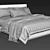 Elegant Minotti Andersen Bed 3D model small image 4