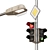 Modular Traffic Light Set 3D model small image 4