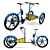 Adjustable Cargo Bike Concept 3D model small image 2