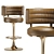 Modern Nest Bar Chair Design 3D model small image 1