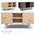 Classic Chestnut TV Stand 3D model small image 1