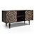 Classic Chestnut TV Stand 3D model small image 5