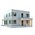 Modern Modular House Kit 3D model small image 2