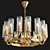 Lumina DECO LDP 8011-16 Chandelier 3D model small image 2