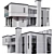 Contemporary Residential Building Design 3D model small image 1