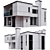 Contemporary Residential Building Design 3D model small image 2