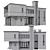 Contemporary Residential Building Design 3D model small image 7