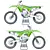 Kawasaki Motorcycle on Stand 3D model small image 3