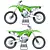 Kawasaki Motorcycle on Stand 3D model small image 8