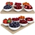 Berry Medley in Petite Bowls 3D model small image 1