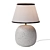 Elegant Reactive Glaze Table Lamp 3D model small image 1