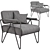 Elegant Lydia Occasional Chair - 3D Max & OBJ Formats 3D model small image 3