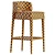 Elegant Grange Bar Stool 3D model small image 7