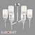 Eurosvet Brielle Crystal Chandelier 3D model small image 1