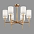 Eurosvet Brielle Crystal Chandelier 3D model small image 2