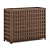 Lux Modern Palàss Dresser Ensemble 3D model small image 1