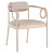 Vienna Small Loop Armchair 3D model small image 1