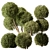 Handcrafted Boxwood Topiary Bush Set 3D model small image 1