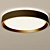 Modern LED Flushmount Lighting Fixture 3D model small image 3