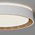 Modern LED Flushmount Lighting Fixture 3D model small image 4