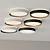 Modern LED Flushmount Lighting Fixture 3D model small image 5