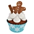 Festive Christmas Cupcake 3D Model 3D model small image 2