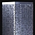 Metal Perforated Columns 500x500x2500mm 3D model small image 4